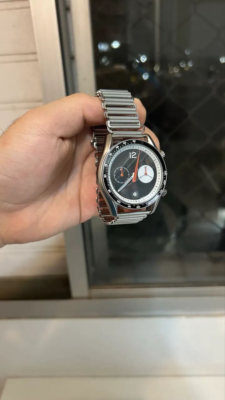 Relógio ciloa 507 quartz cronógrafo  - Foto 4