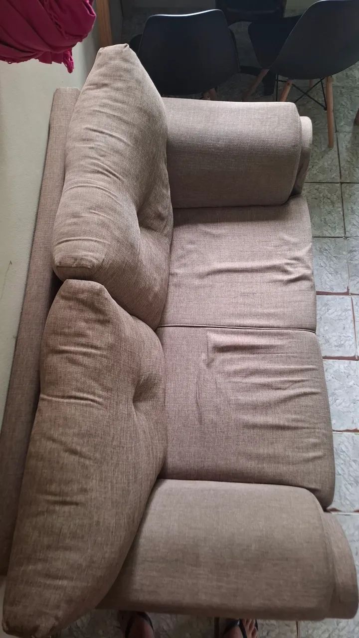 Sofá Seminovo 2 Lugares - Foto 4