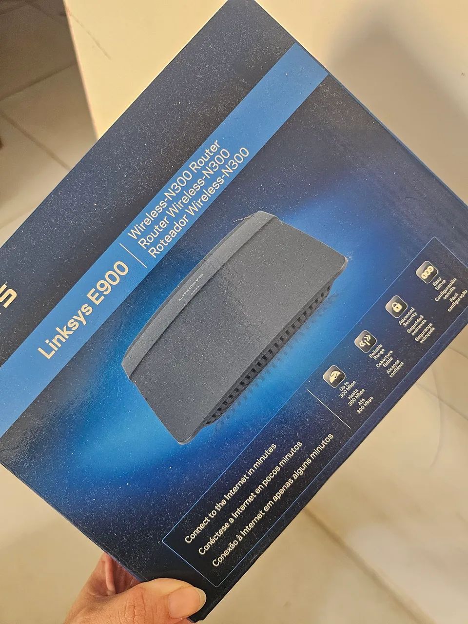 Roteador Linksys E900 ? Wireless-N300