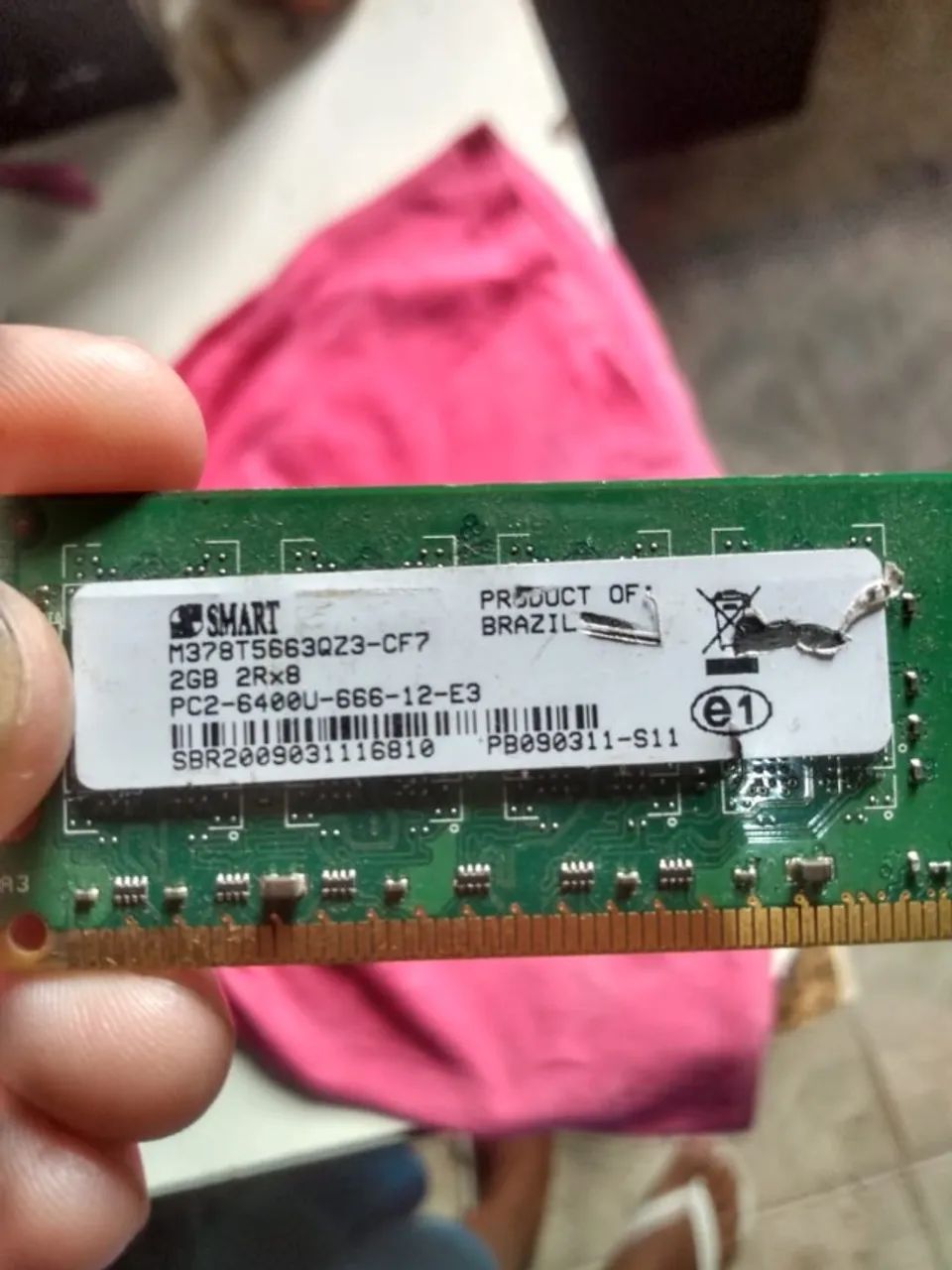 memorias 2 gigas ddr2 desktop - Foto 2