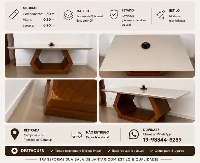 Mesa de Jantar - Foto 2