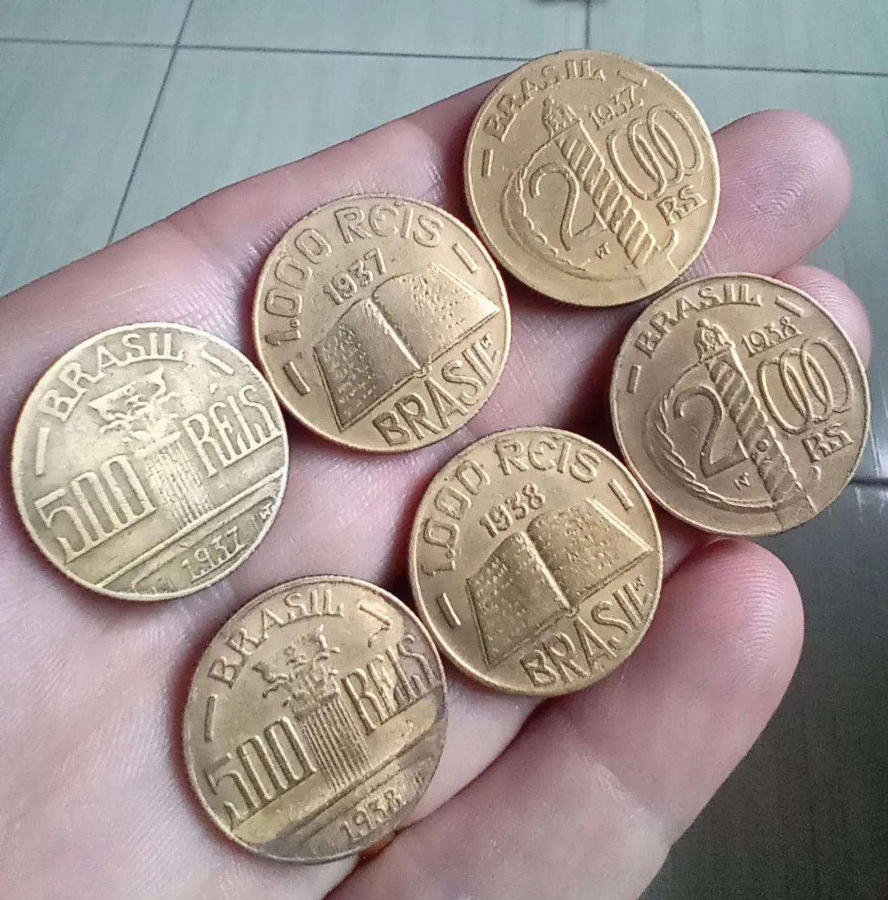 Moedas Antigas 