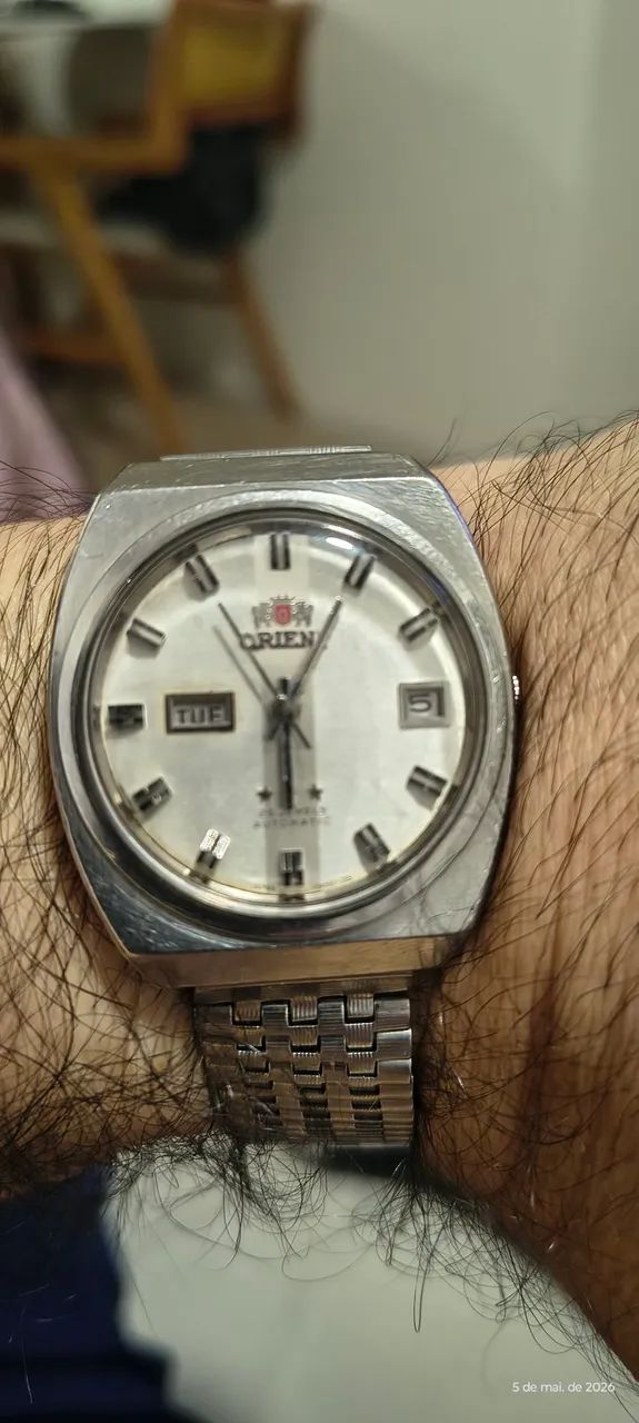 Relógio Orient Automático Revisado Anos 70