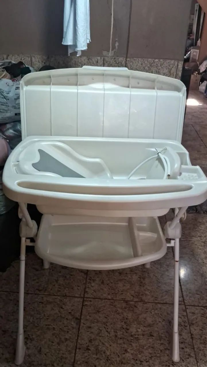 Banheira de bebê com trocador - Foto 4