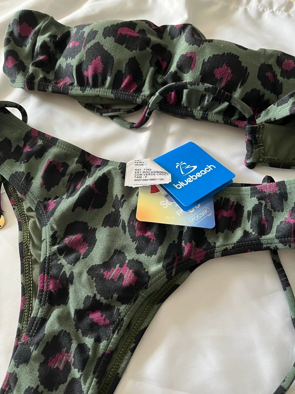 Biquíni Blue Beach Animal Print