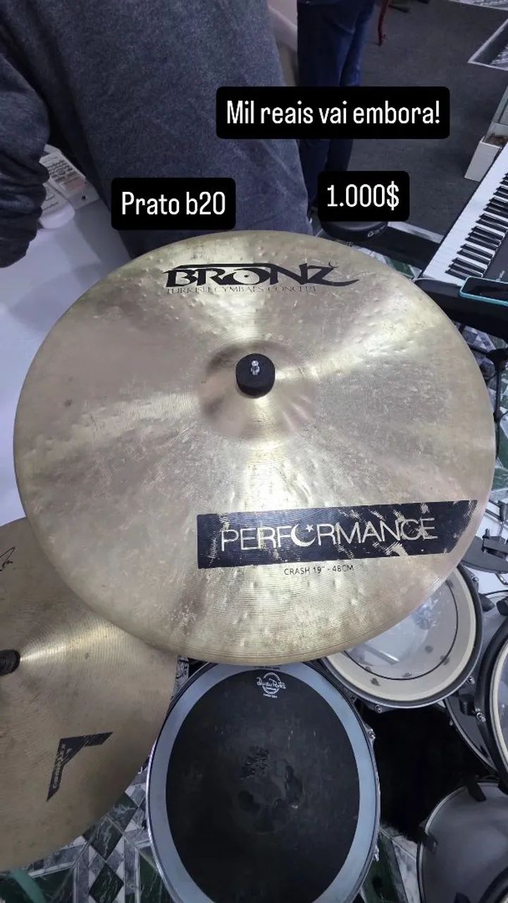 Pratos de bateria - Foto 2