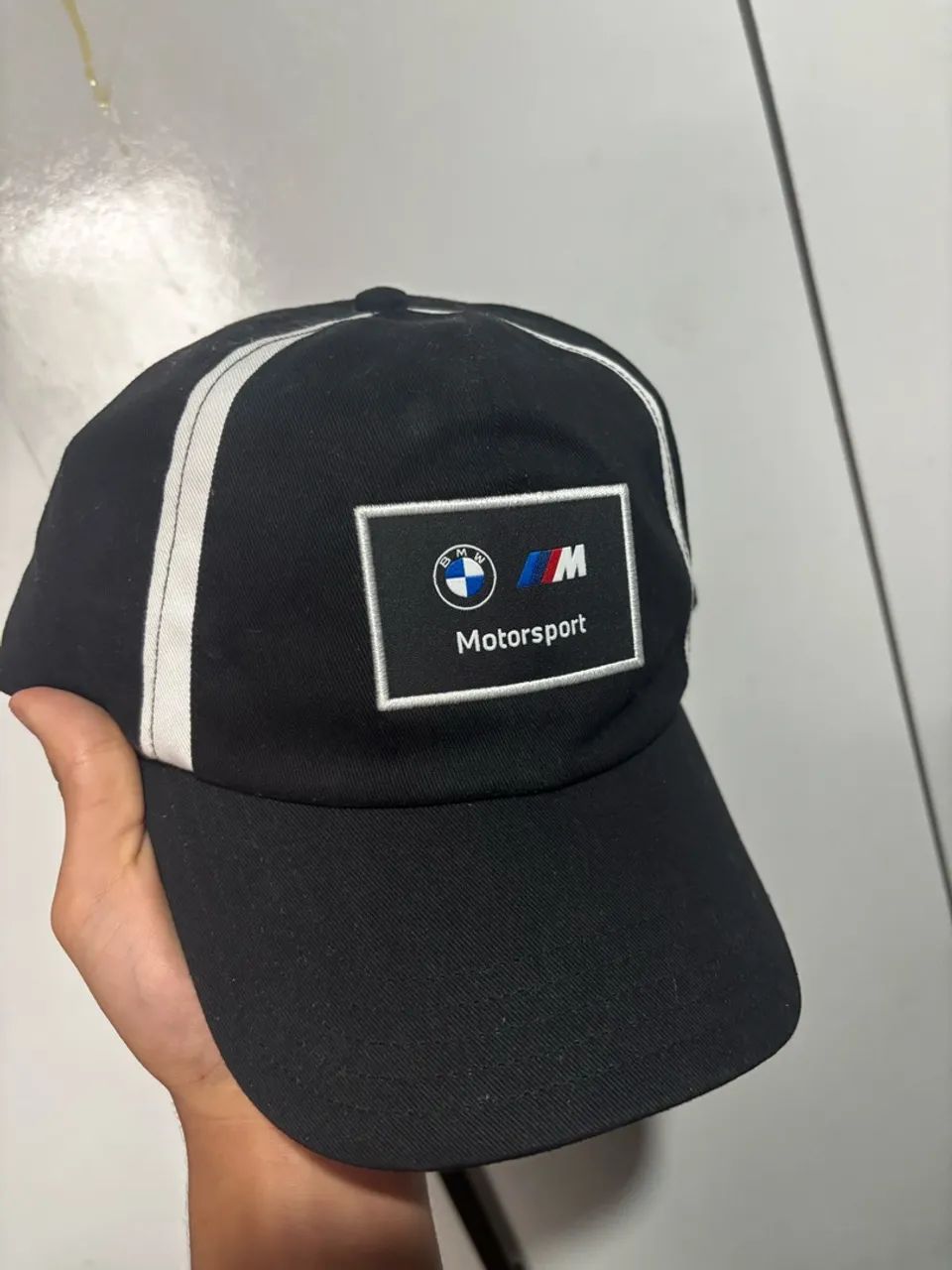 Boné bmw plaquinha original raro - Foto 3