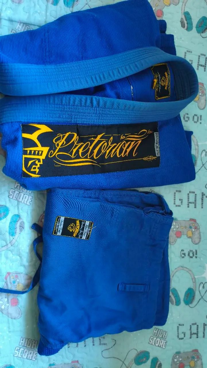 Kimono pretorian a1 azul 