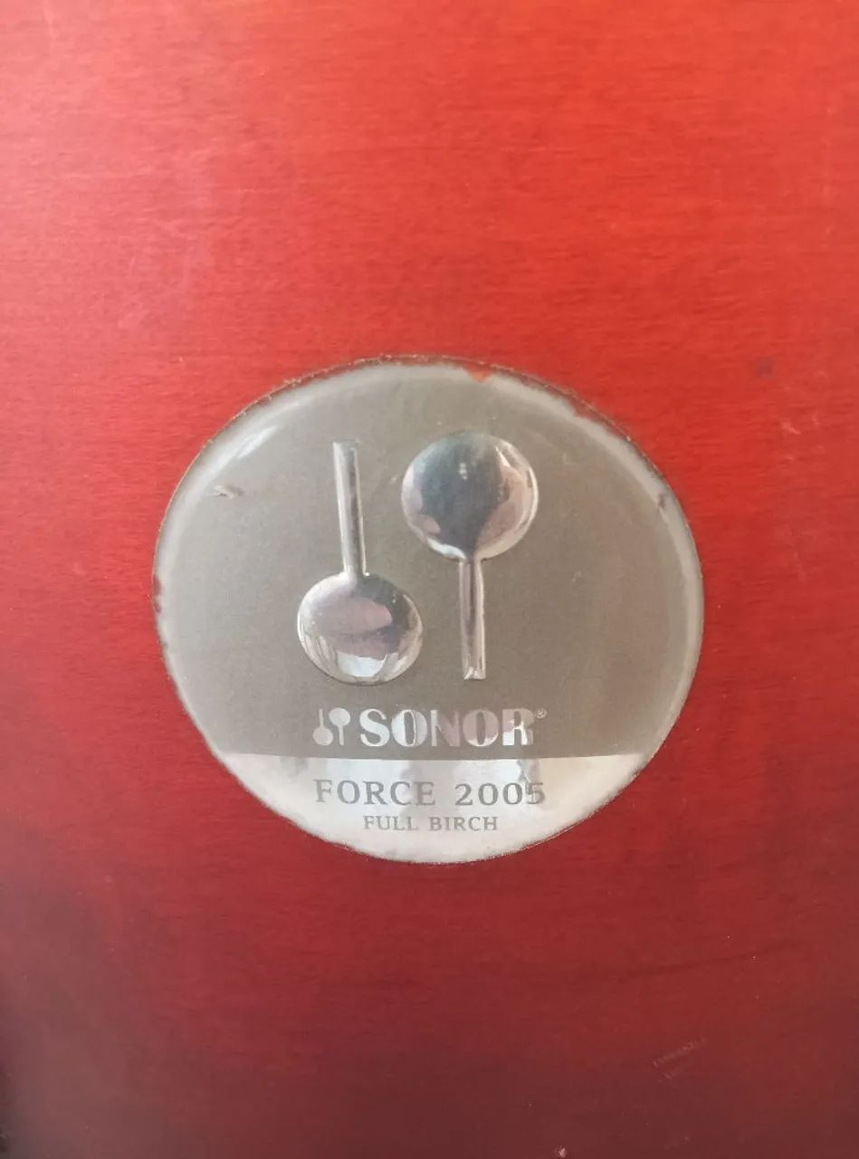 ## Shell pack de bateria Sonor Force 2005 Full Birch,12,13,16,22, raríssima, top !!! - Foto 6