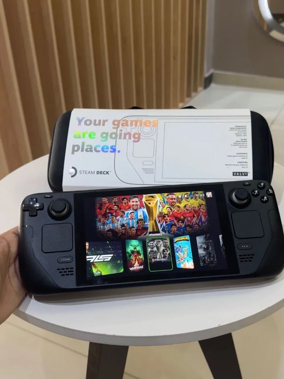 Steam Deck Oled 512GB - Consoles de Vídeo Game - Jardim Amêndola