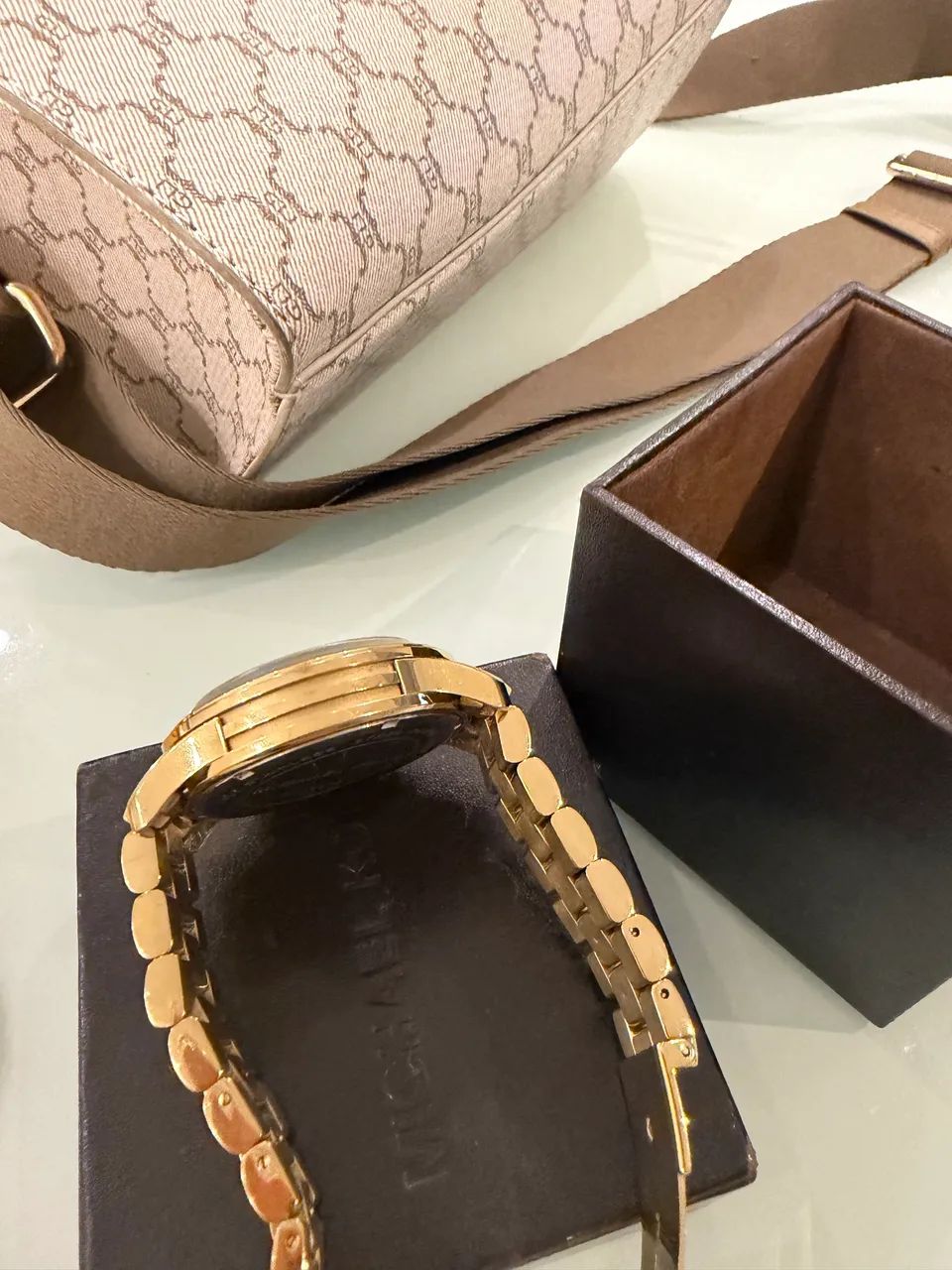 Relógio Michael Kors MK8077 Dourado  - Foto 3