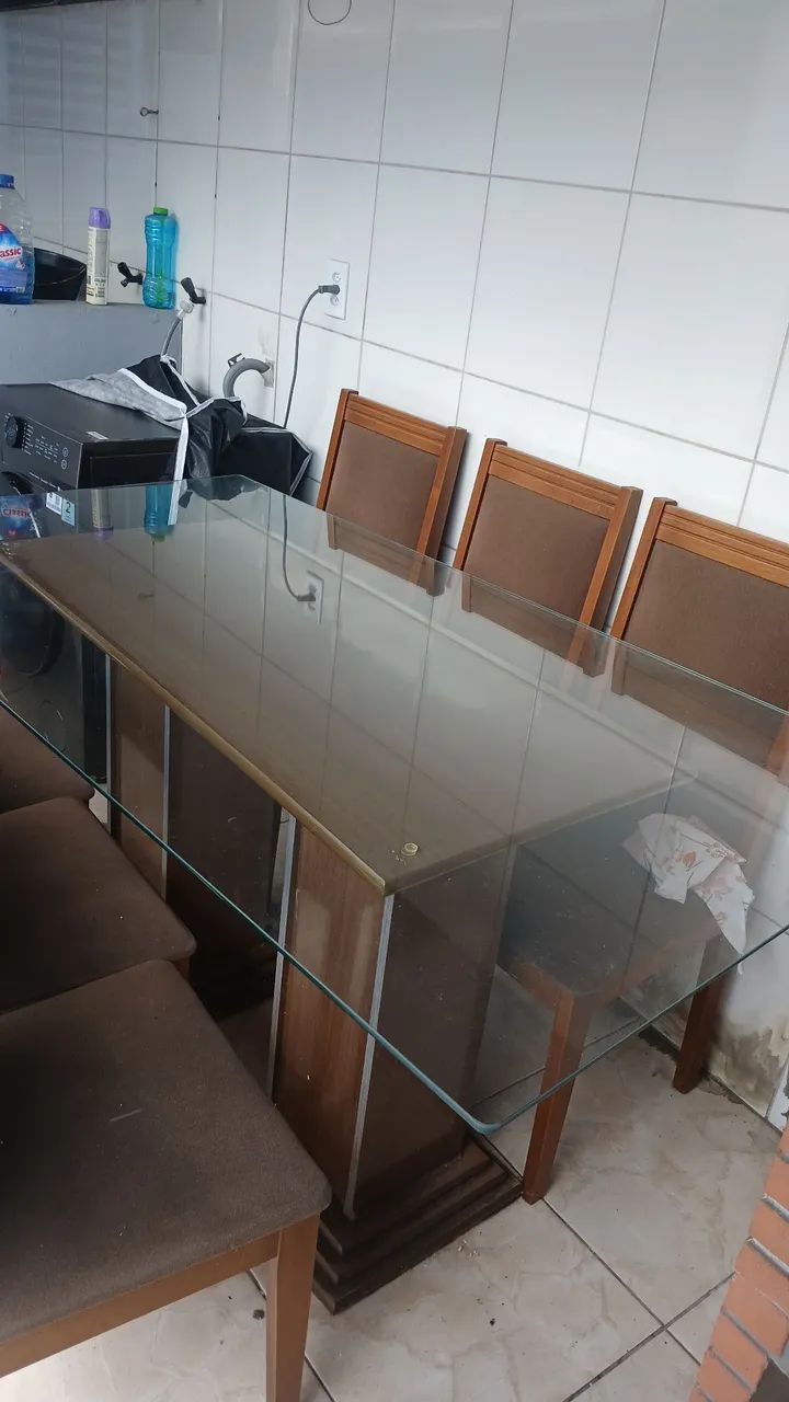 Mesa de vidro 