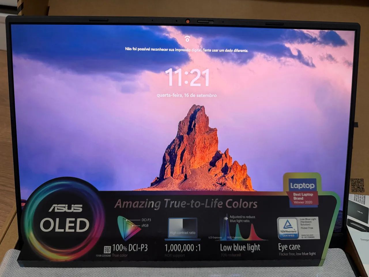 Notebook ASUS Vivobook S14x OLED 2.8k 120hz i7 512gb ssd 12gb RAM