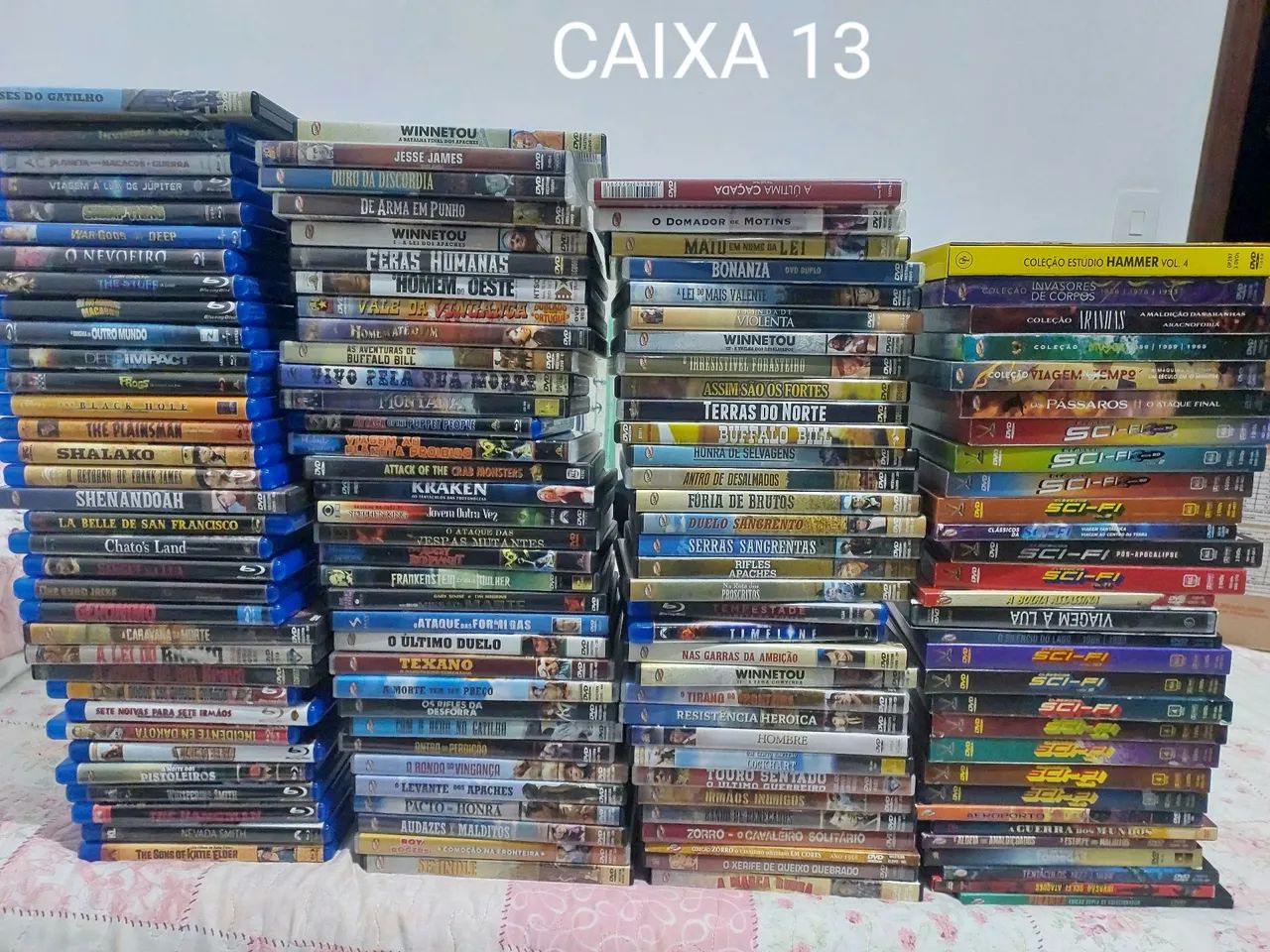 COLEÇÃO DE DVDS E BLU-RAY PARTE 3