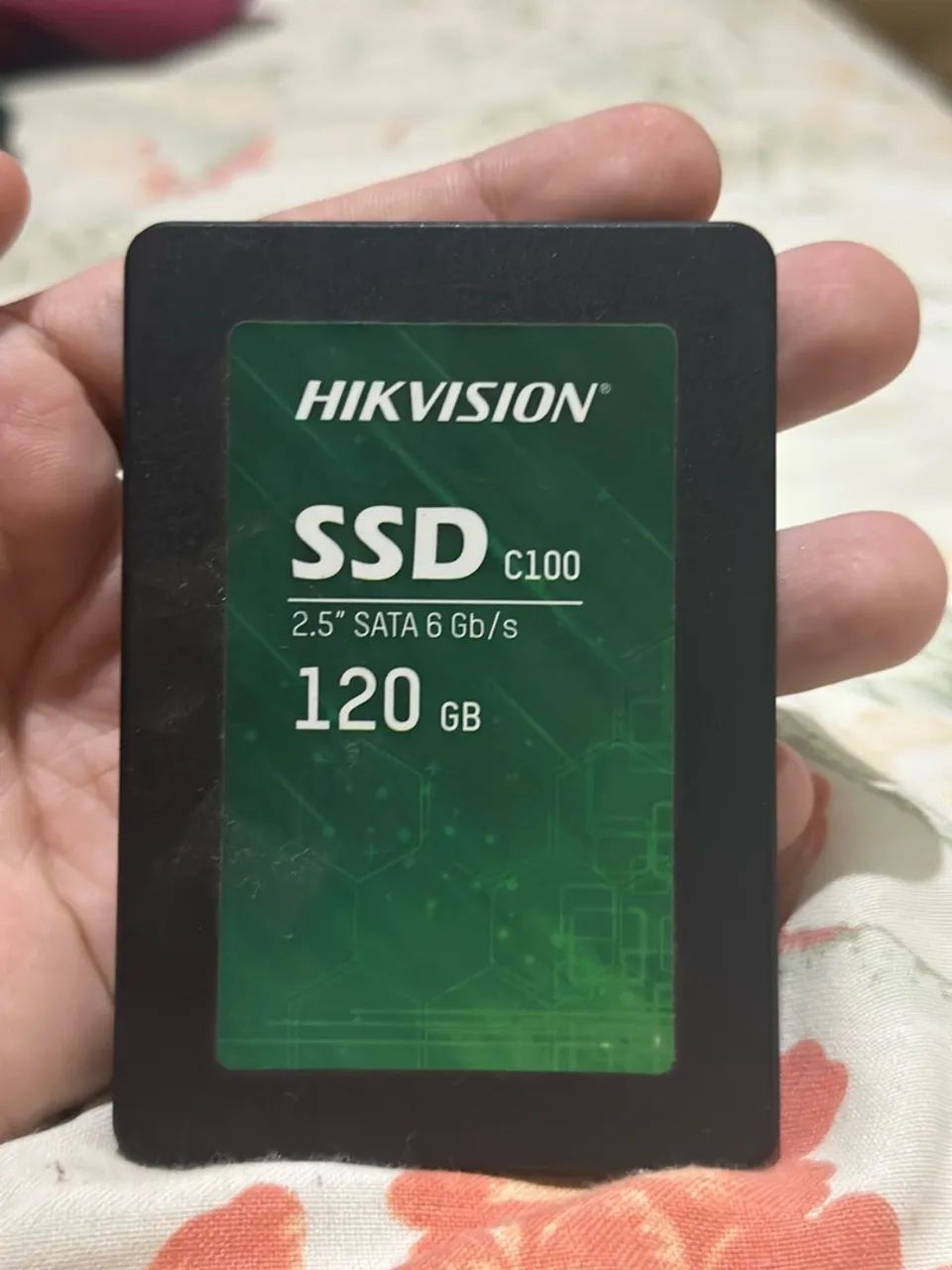 SSD 120 GB funcionando perfeitamente