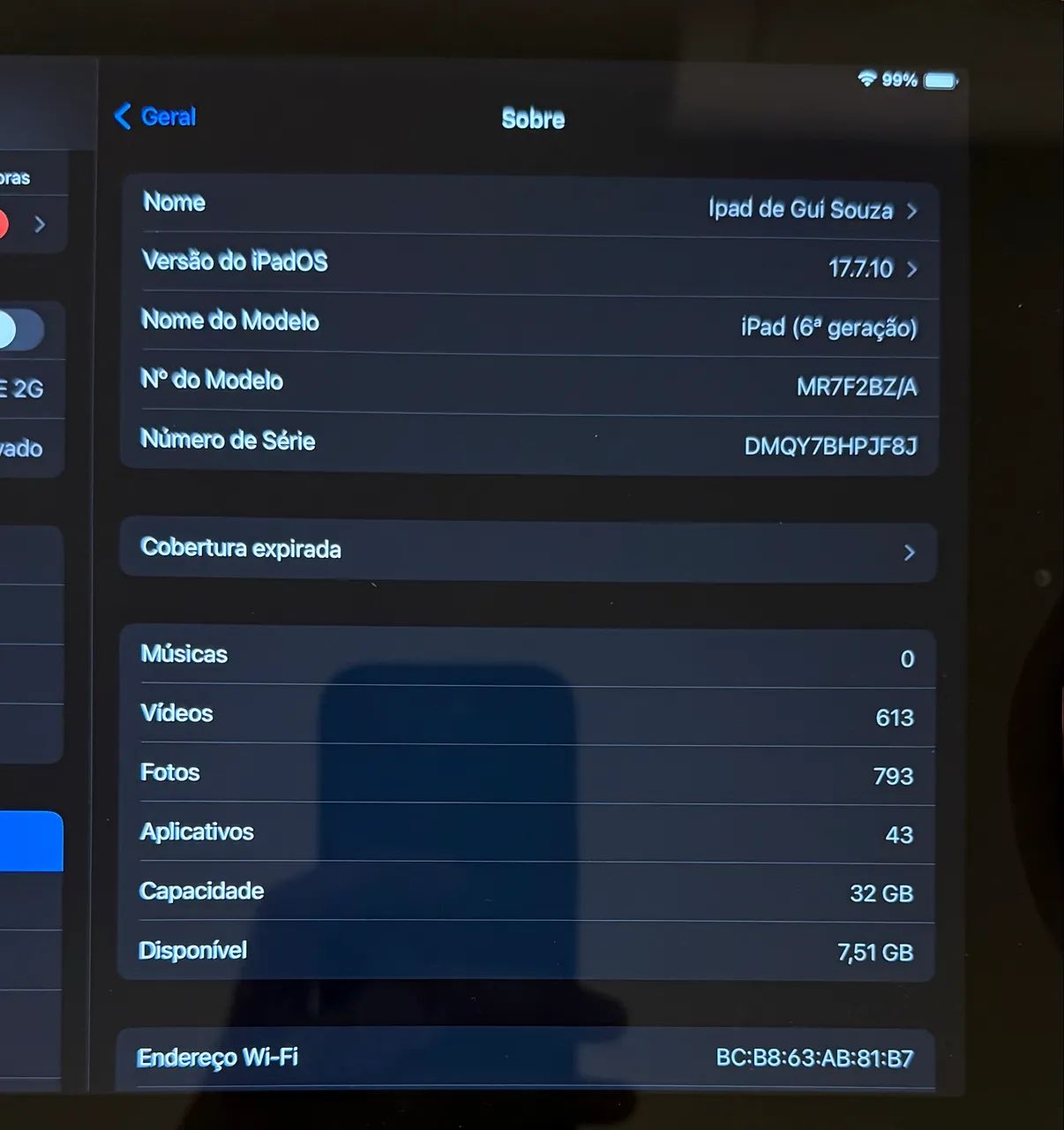 IPAD APPLE 6ª GERAÇÃO ? 32 GB ? Wi-Fi  - Foto 4