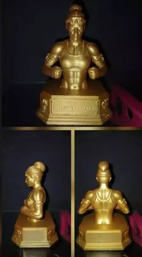 Busto de Lutador e Lutadora Muay Thai - Foto 4