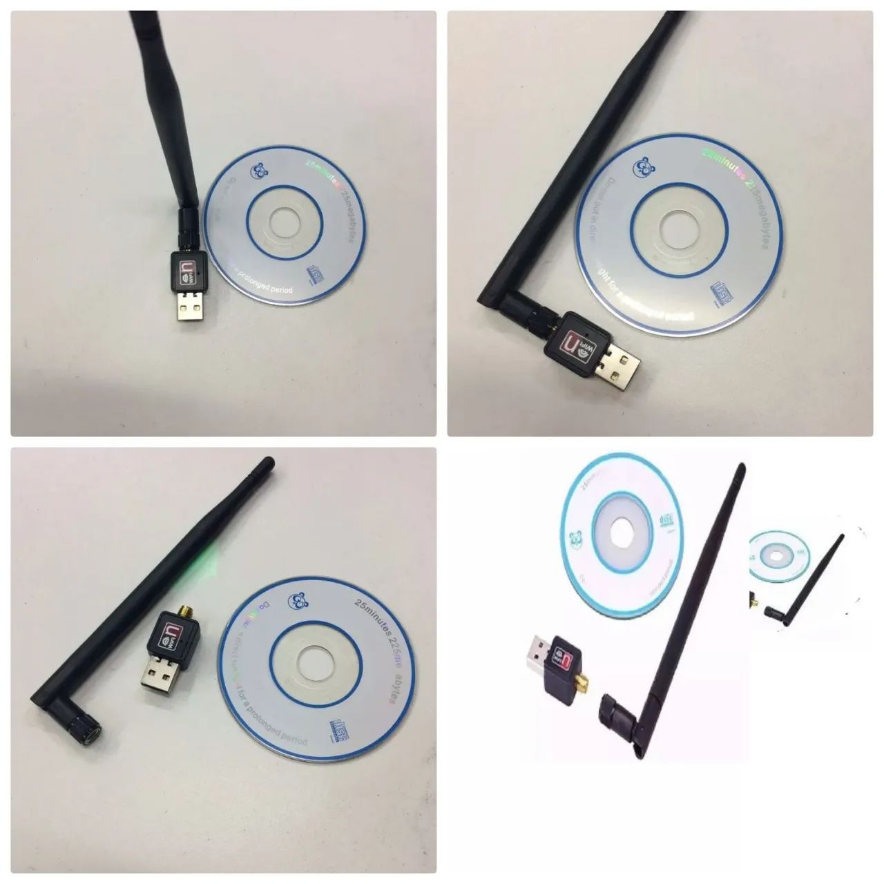 Antena usb adaptador wifi internet wirelles - Foto 2