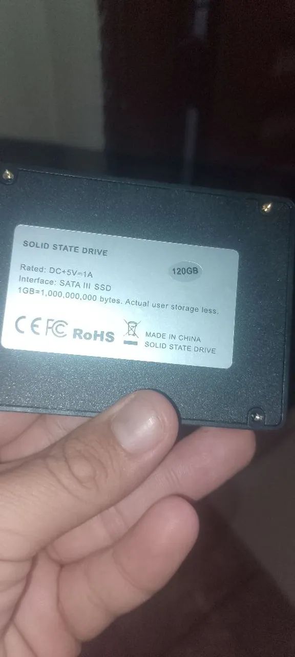SSD 120 gb