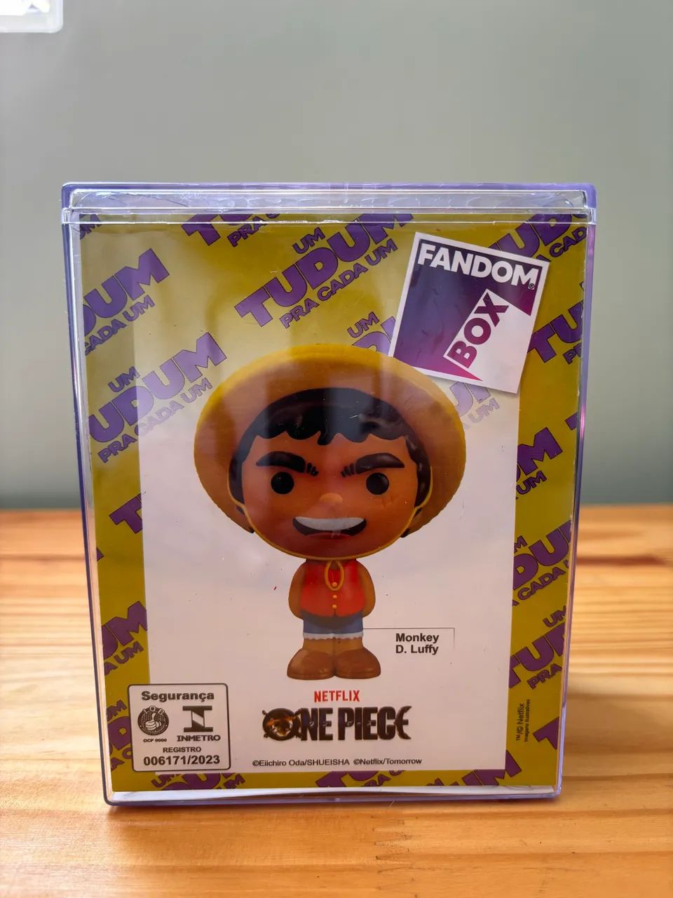 Boneco Luffy One Piece Fandom Box (Netflix) - Original