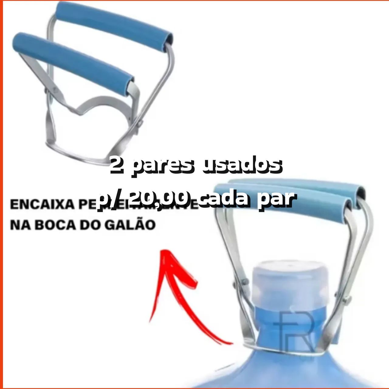 Carrinho p/ carga/ basqueta/prateleiras, garrafão - Foto 4
