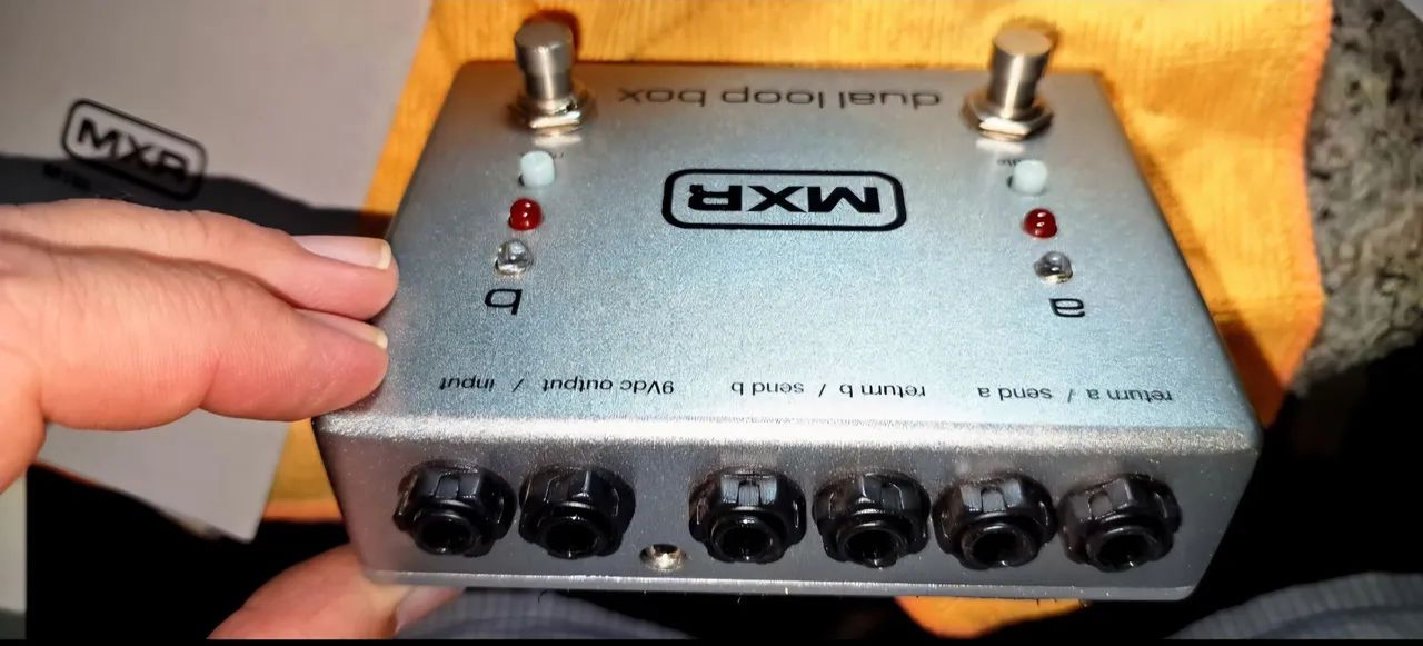Pedal MXR Dual Loop Box Novo ! - Foto 4