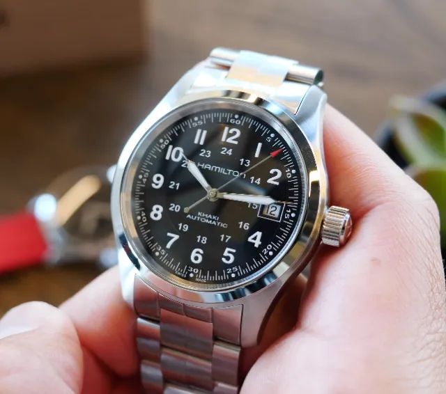 Relógio Hamilton Khaki Field Automático 38mm - Foto 3