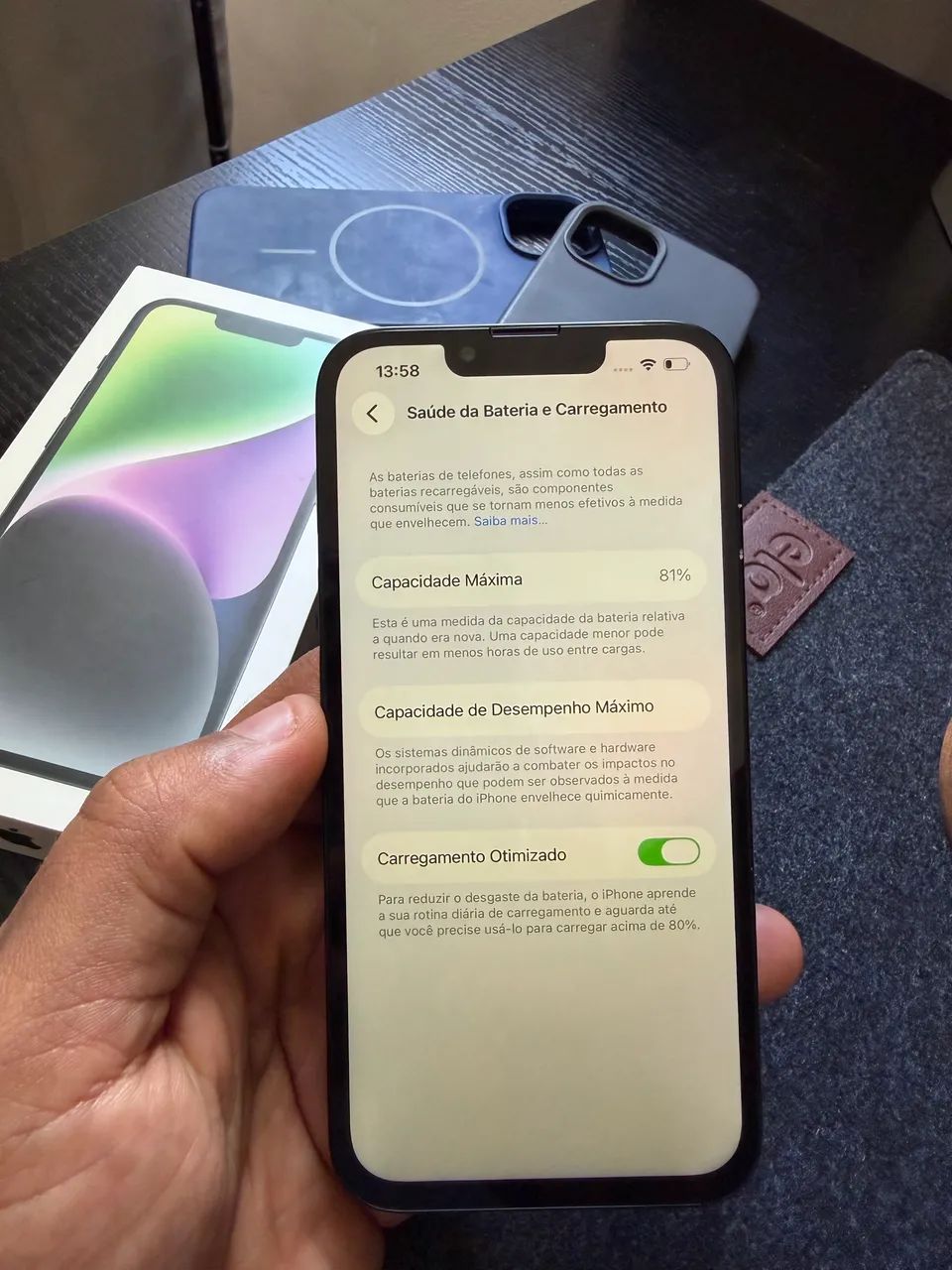 iPhone 14 Azul 128GB - Foto 4