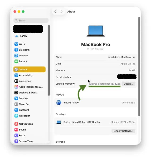 MacBook Pro M4 Pro 12-core CPU 16-core GPU, 24GB RAM - Igual a Zero, c/ Garantia Set.26 - Foto 5