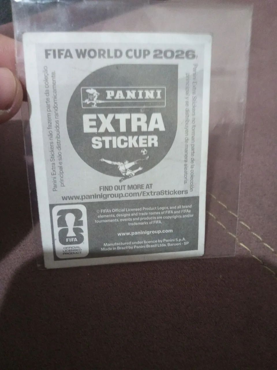 Figurinha da copa  - Foto 2