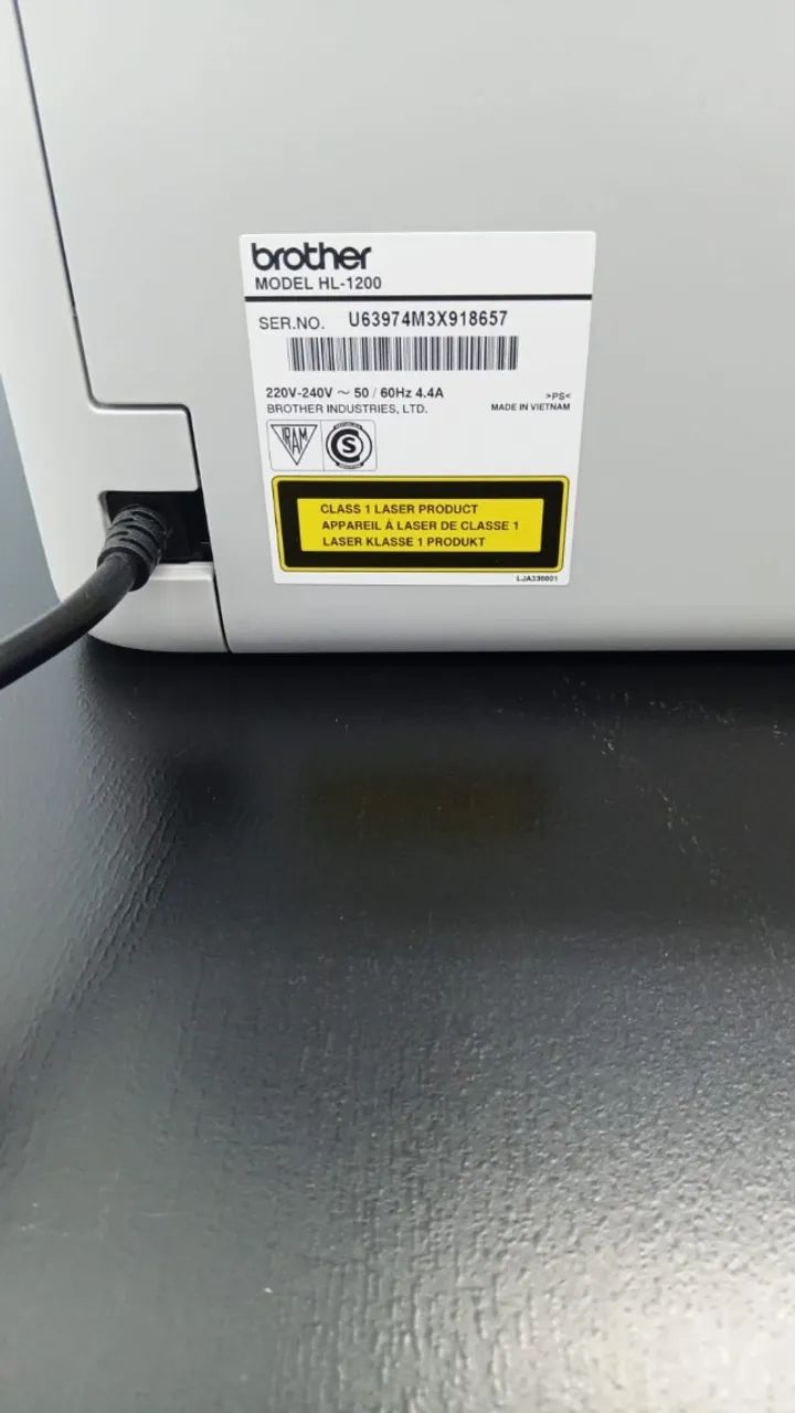 Impressora Brother HL - 1200 - Foto 2