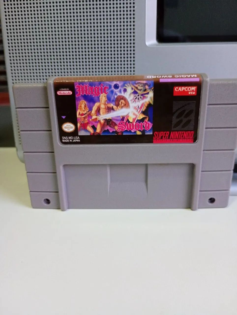 Magic Sword paralelo Super Nintendo SNES - Jogos de Vídeo Game