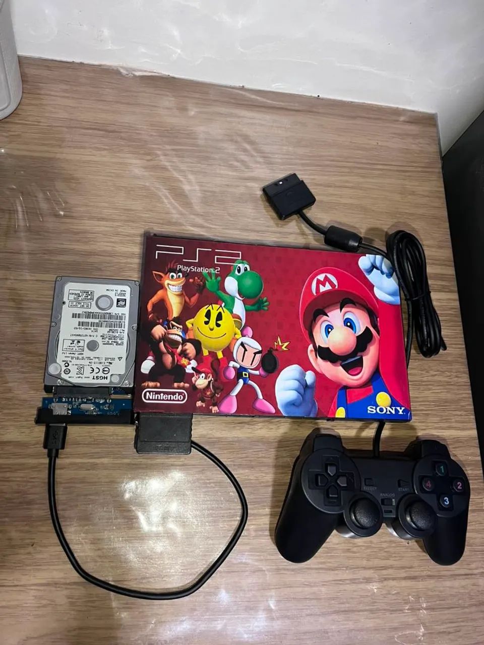 vendo ps2 slim desbloq. - Foto 3