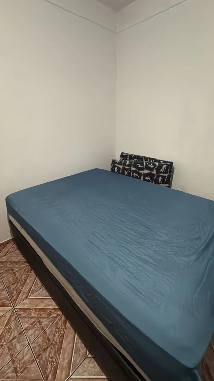 Cama box casal + colchao