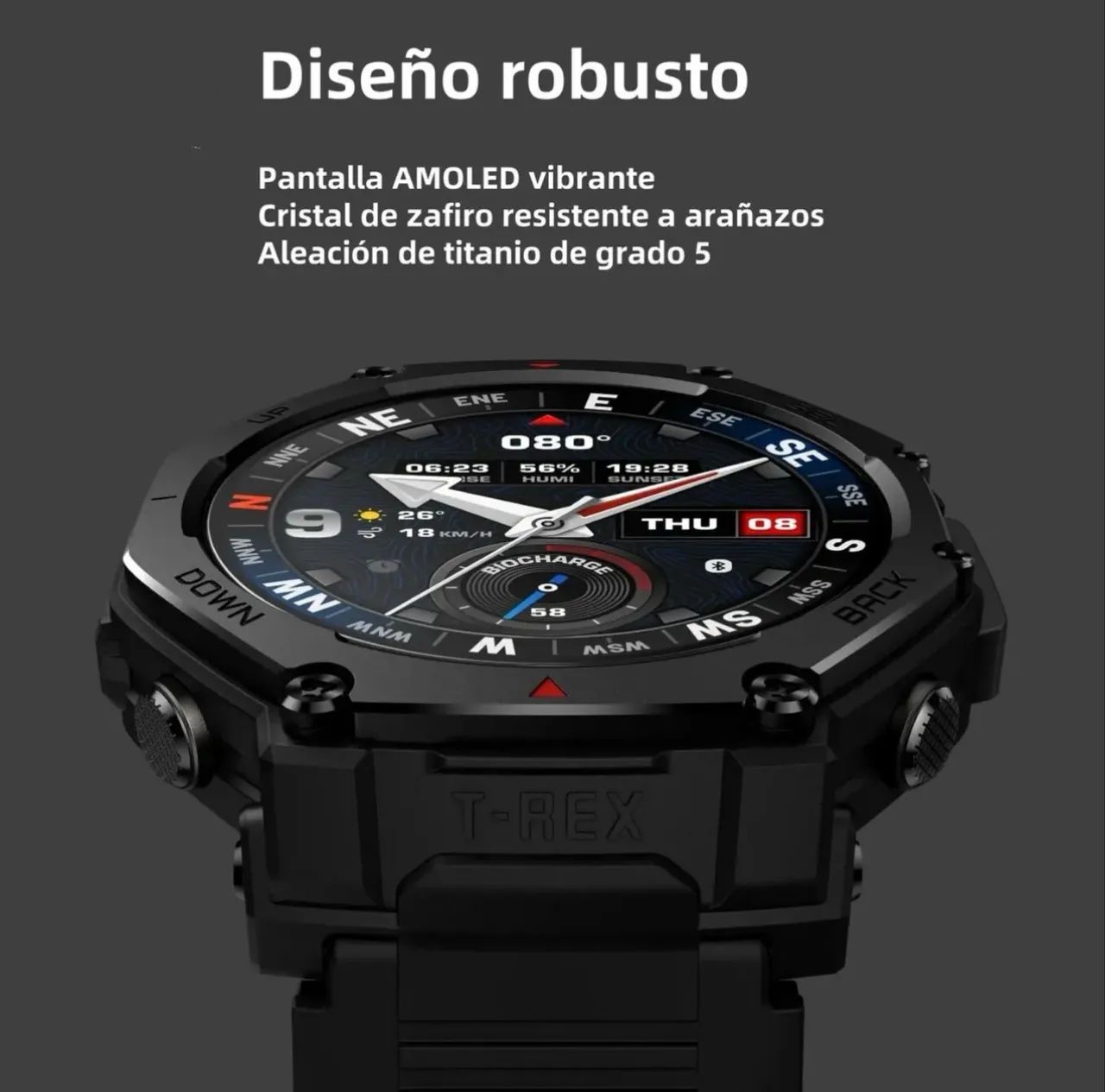 Amazfit T-Rex 3 PRO IMPECÁVEL - Foto 5