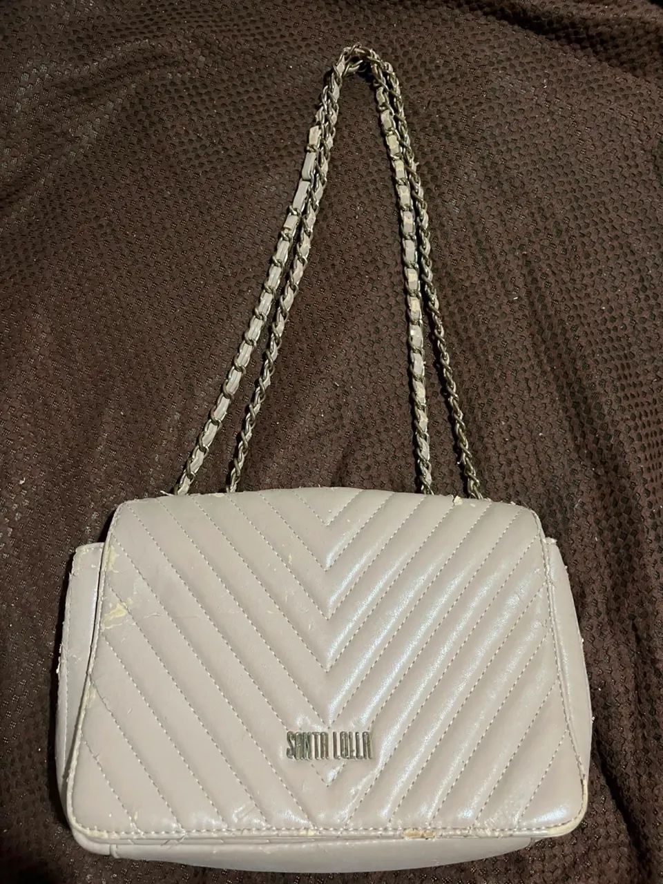 Bolsa Santa Lolla Transversal rose  - Foto 3
