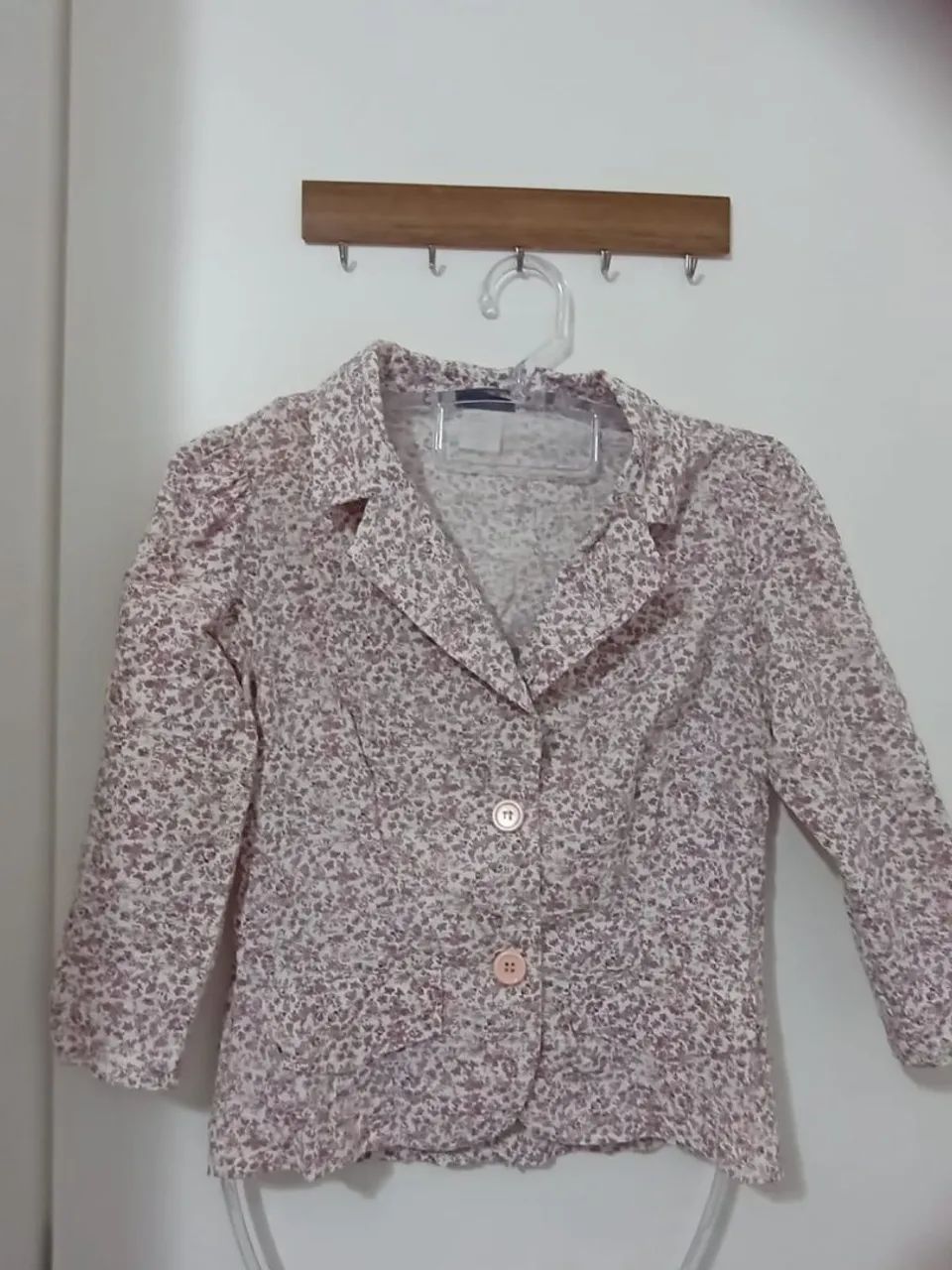 Blazer feminino florido - Foto 2