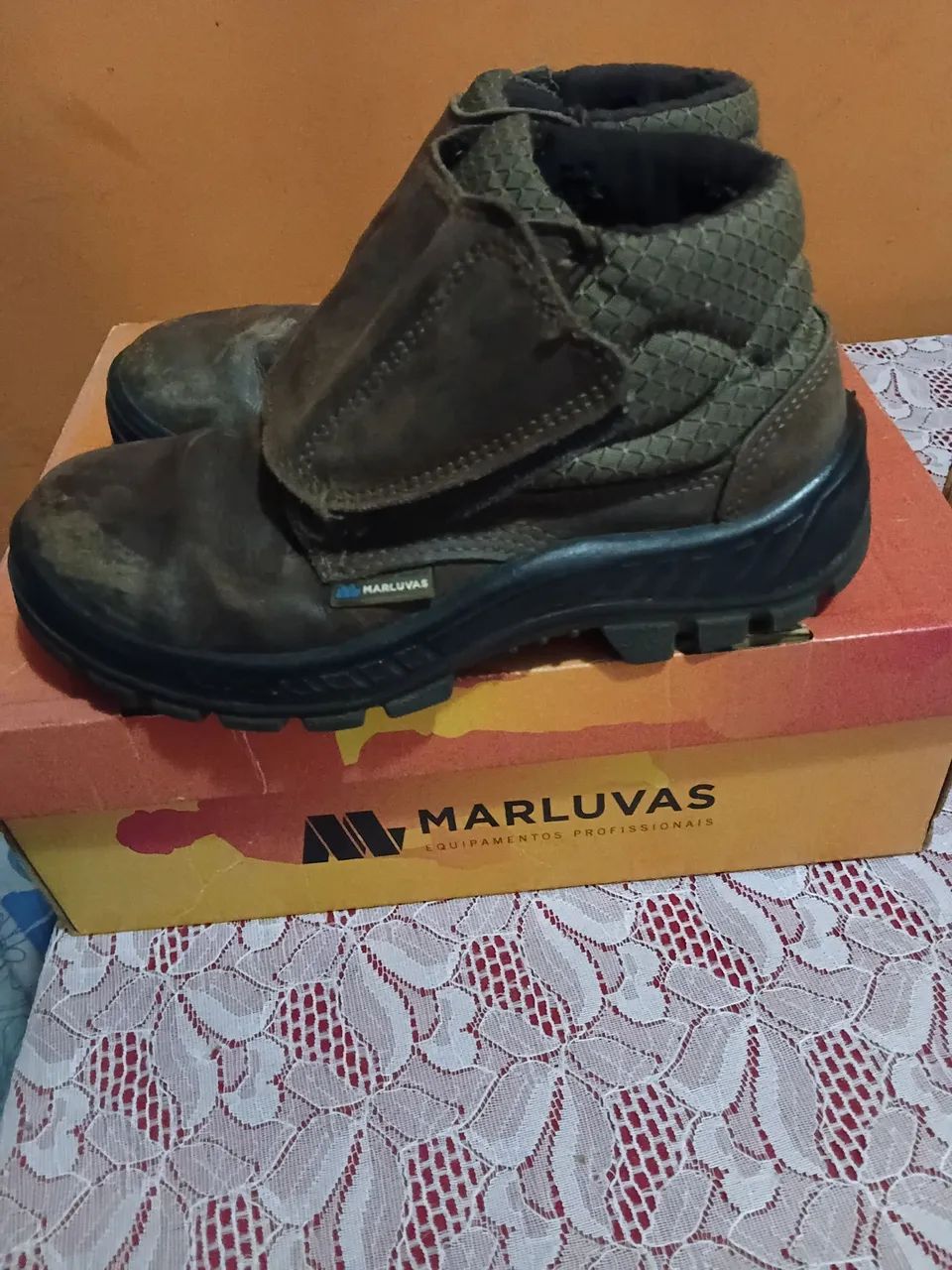 Bota de segurança marluvas. - Foto 2