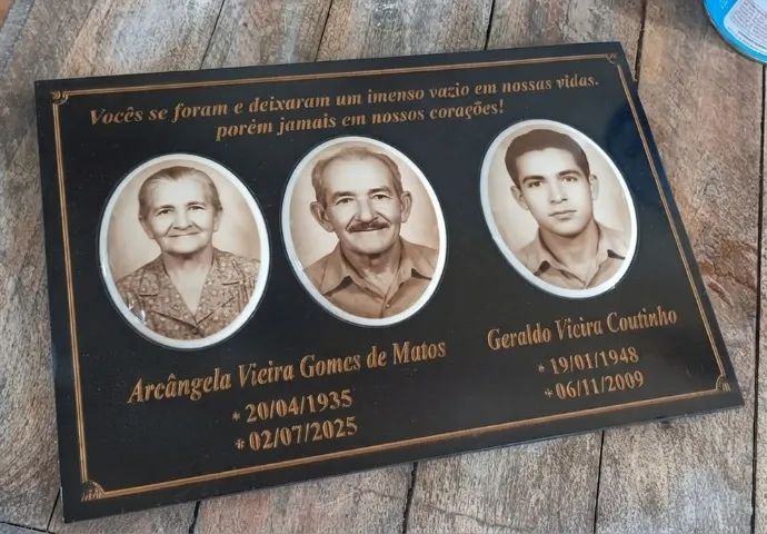 Placa de túmulo de Plástico