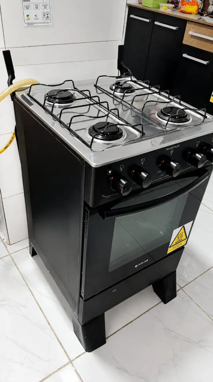 Fogão elétrico todo perfeito