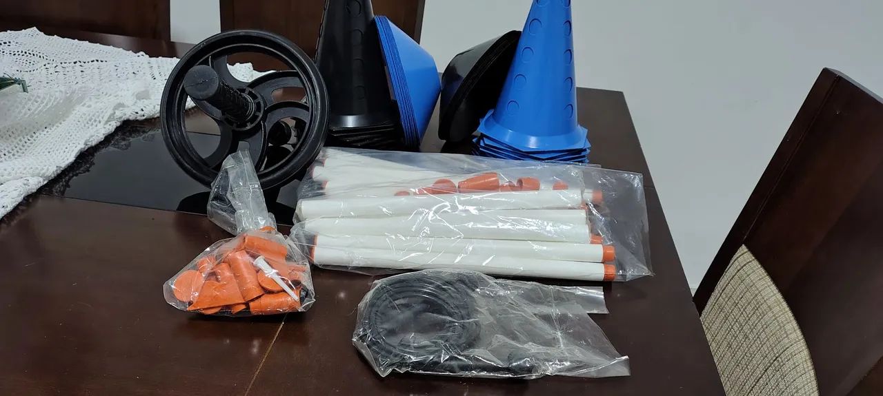 Kit completo para exercícios funcionais 