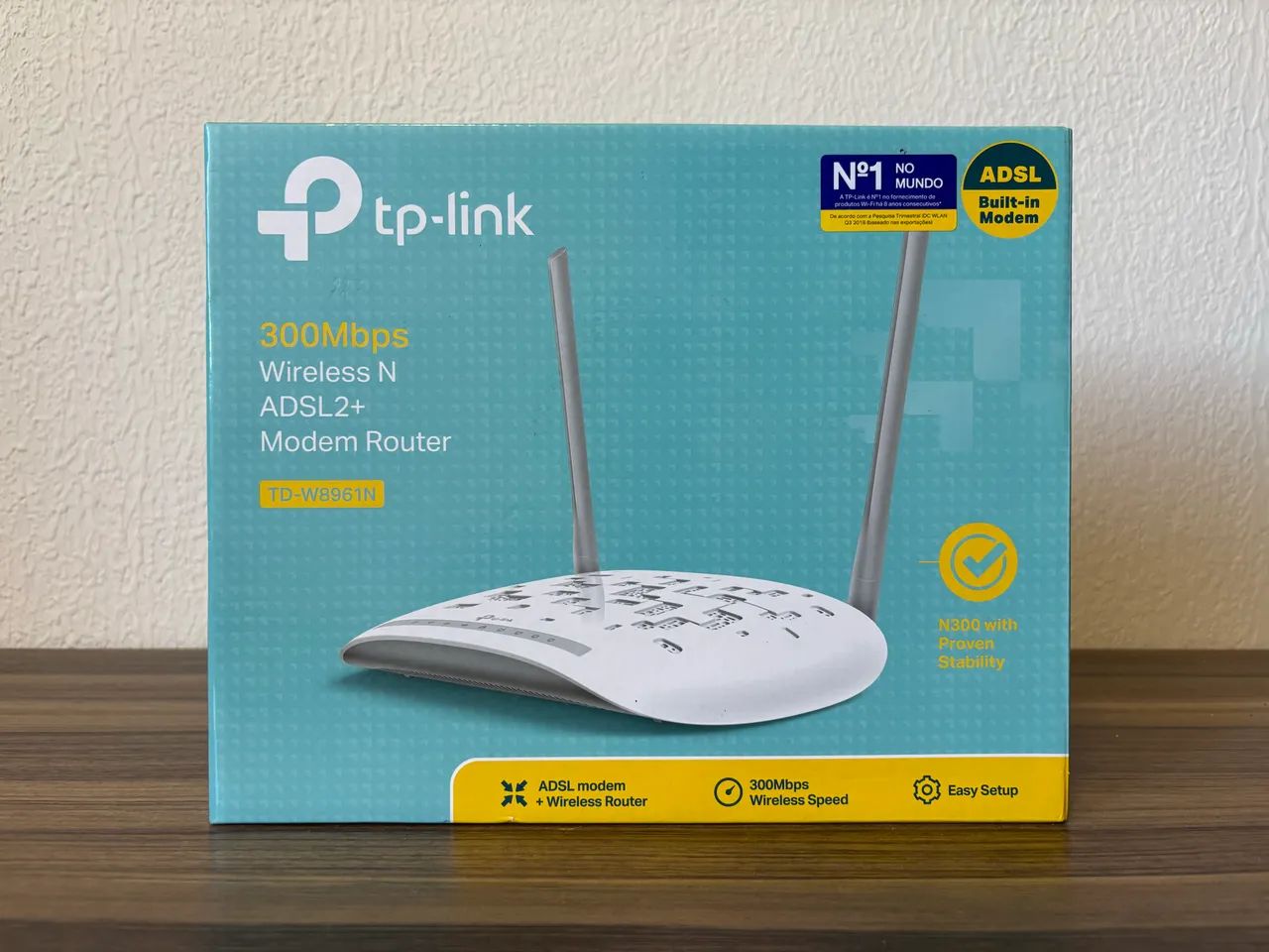 Modem ADSL Roteador TP-Link TD-W8961N