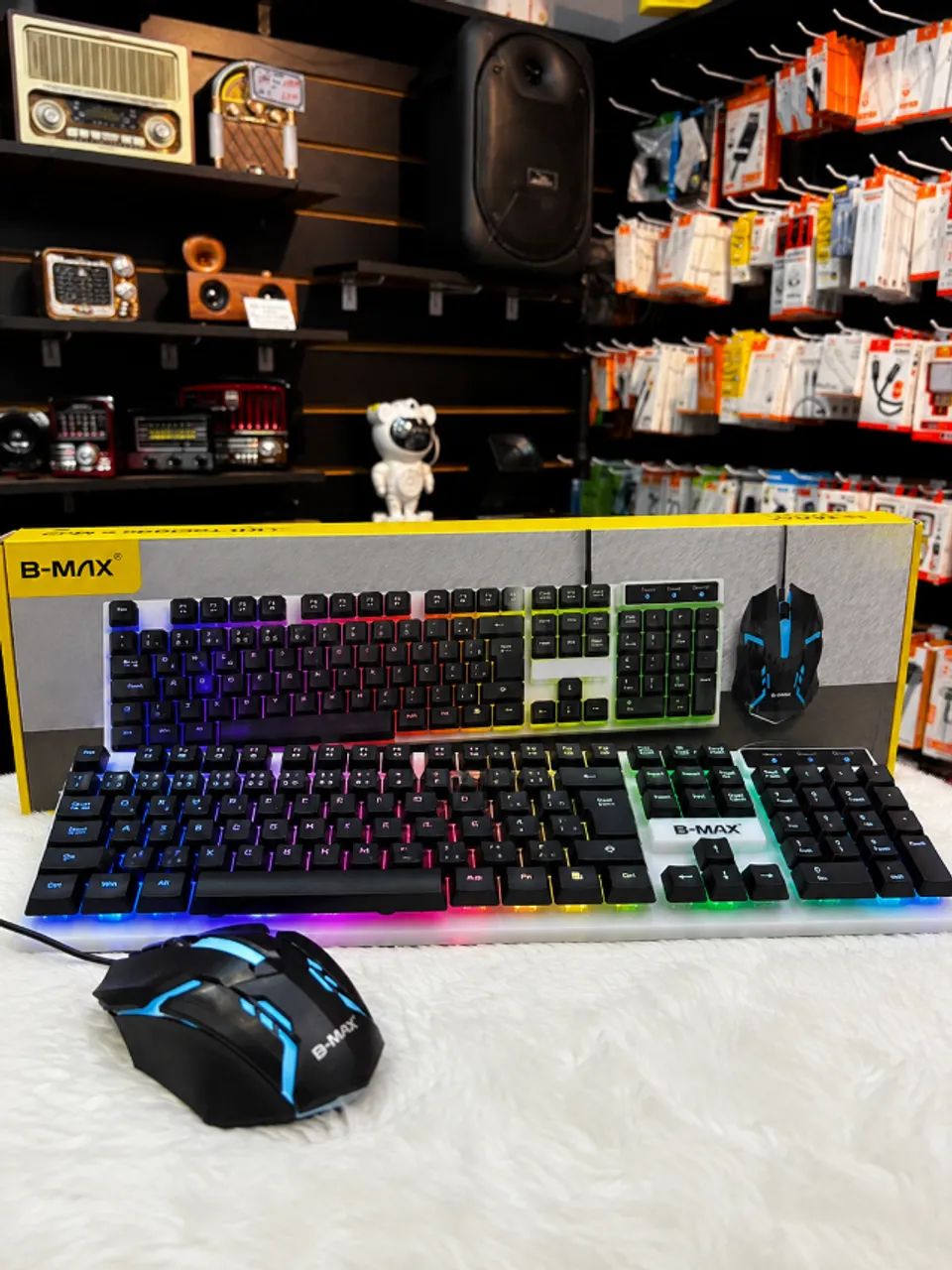 Kit Teclado e Mouse Gamer
