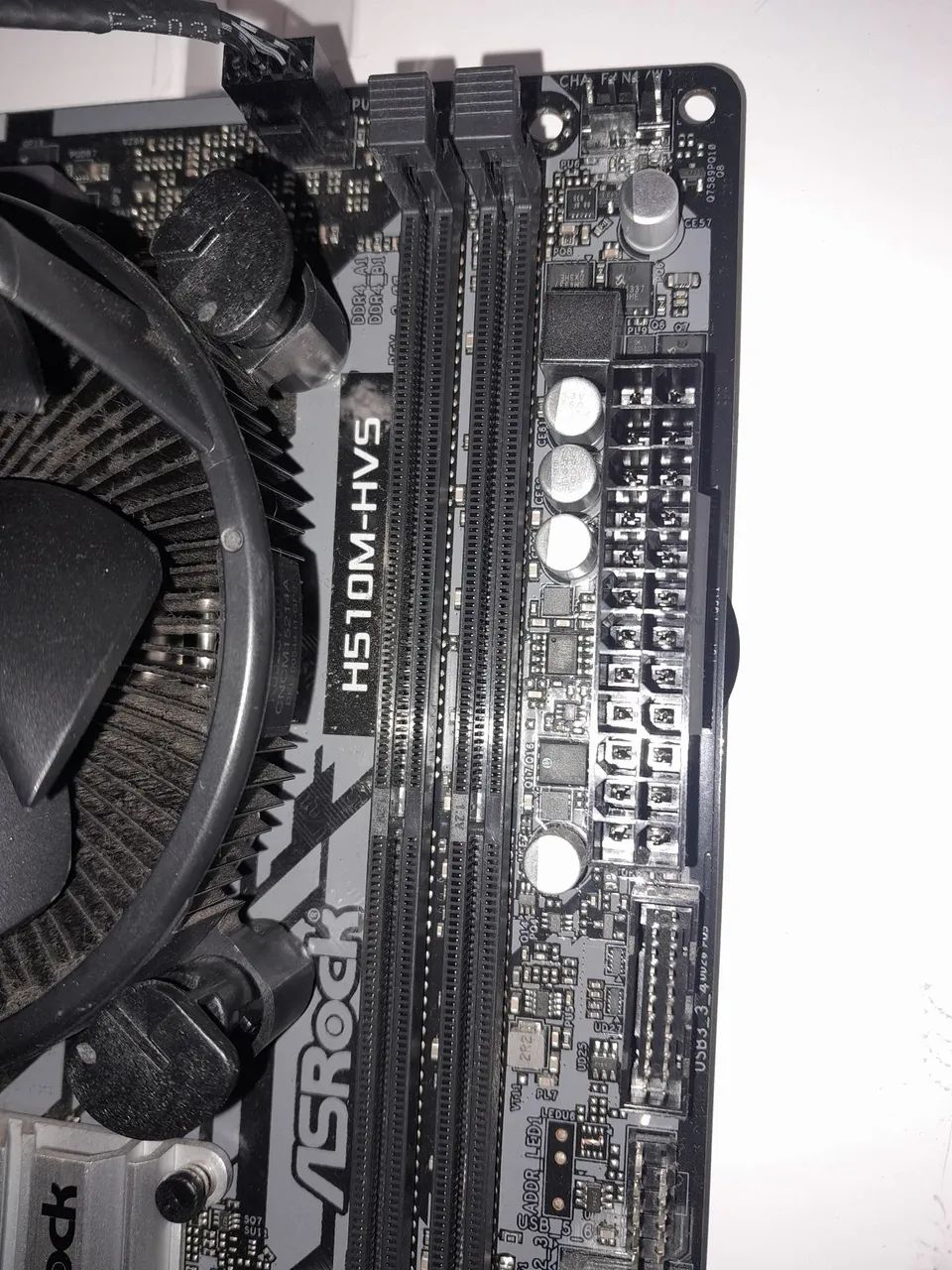 Placa mãe + processador  - Placa ASROCK H510M - HVS  Processador Core 5 - Foto 2