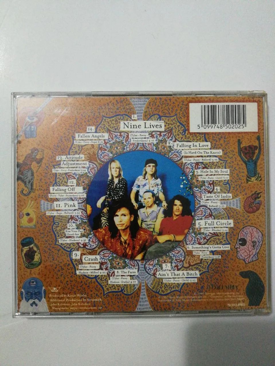 CD Aerosmith -  Nine lives - Foto 2