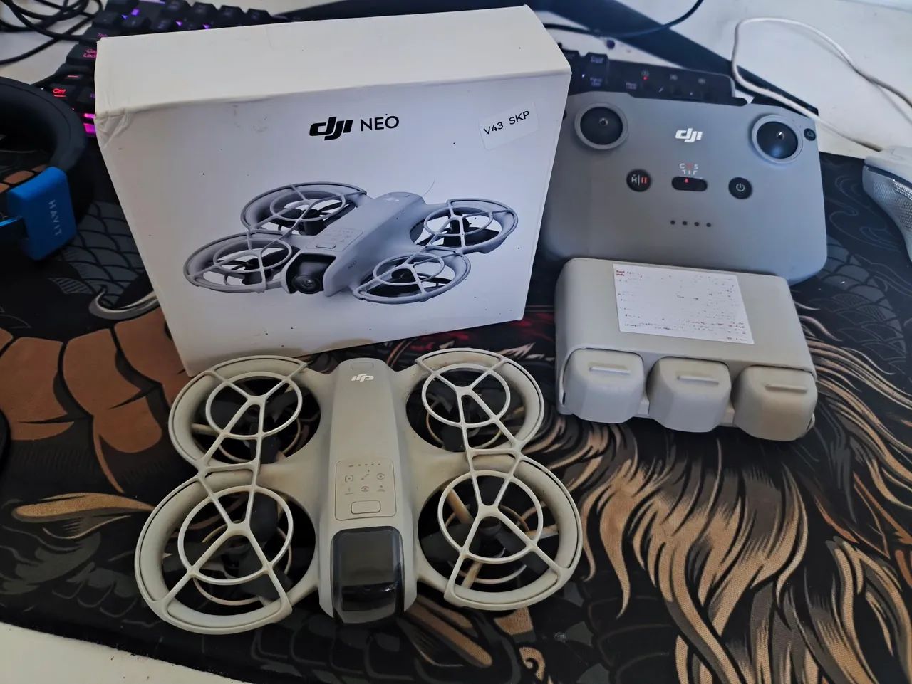 DJI Neo 4K Completo + Controle DJI - Fly More Combo