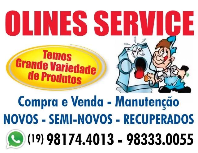 Olines service vendas e conserto de Maquinas de lavar e Micro ondas
