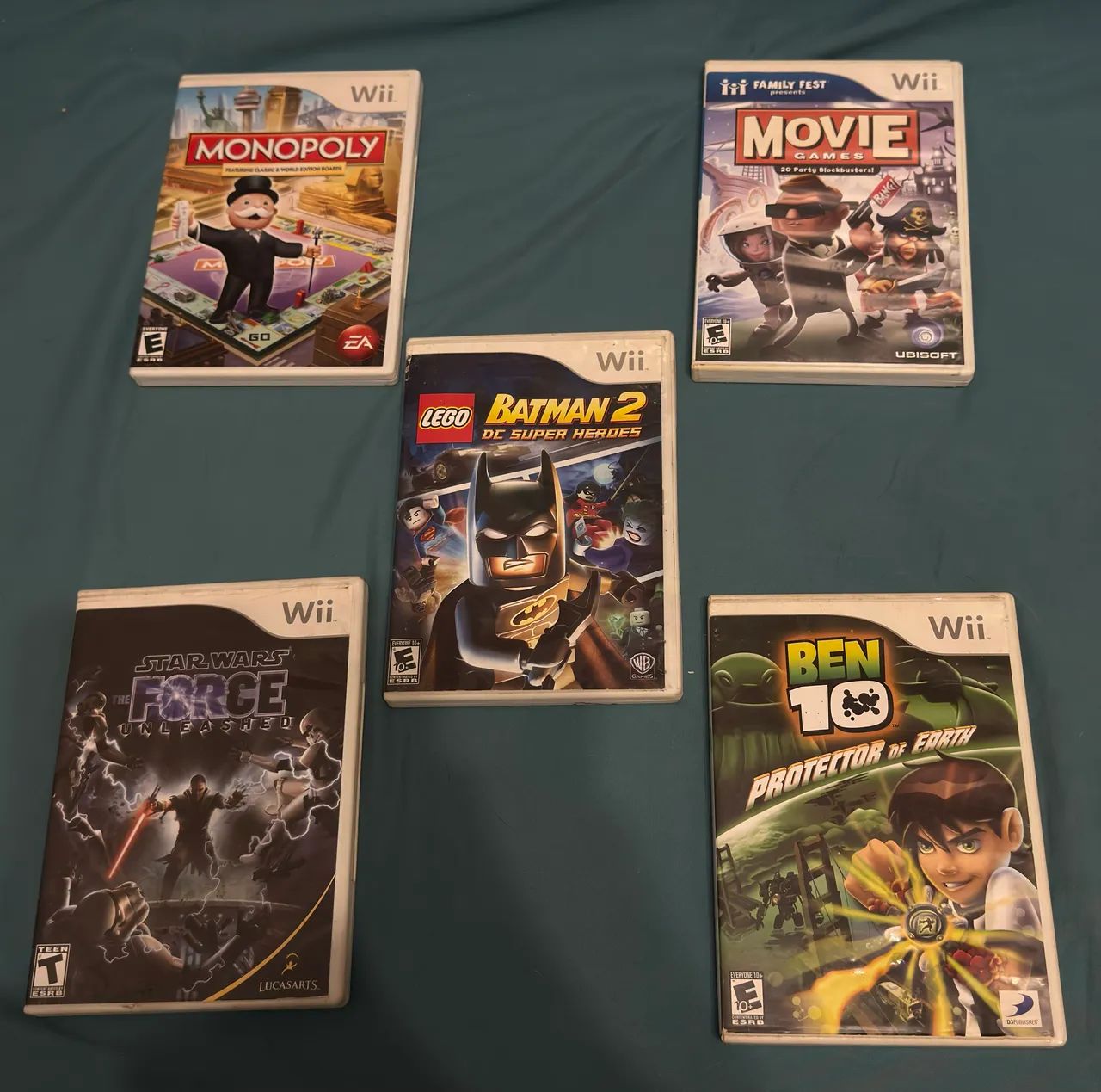 Kit 5 Jogos Wii - Jogos de Vídeo Game - Praia do Canto, Vitória