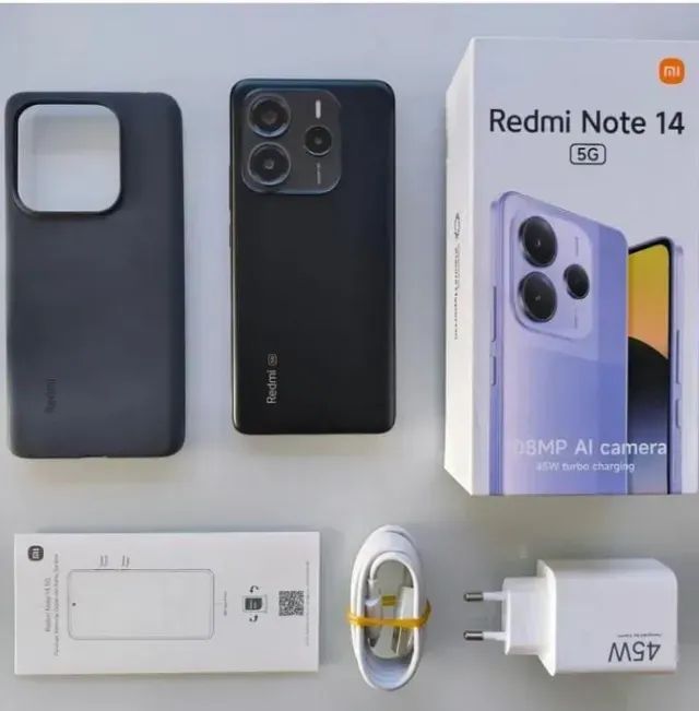 Note 14 5g 8/256 - Black (Novo) com NFC