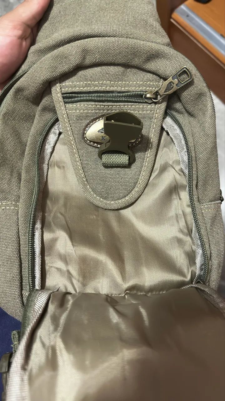Bolsa Transversal Lona KVN  - Foto 4